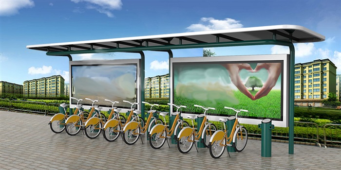公共自行車亭