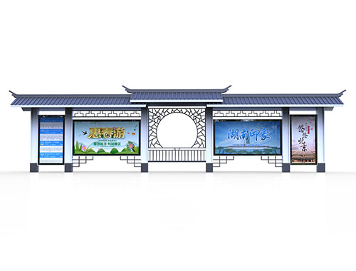 江南煙雨系列2019新款風(fēng)雨橋仿古候車亭